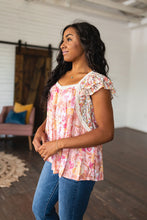 Load image into Gallery viewer, Not So Serious Floral Blouse in Pink
