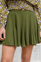 Load image into Gallery viewer, November Romance Skort in Olive
