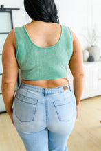 Load image into Gallery viewer, Get On My Level Cropped Cami in Mint
