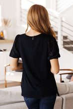 Load image into Gallery viewer, One More Chance Lace Sleeve Top
