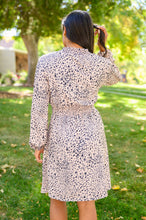 Load image into Gallery viewer, Ophelia Animal Print Shirred Waist Dress
