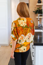 Load image into Gallery viewer, Picking Blooms Blouse in Amber Mix
