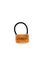 Load image into Gallery viewer, Rectangle Cuff Hair Tie Elastic in Amber
