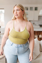 Load image into Gallery viewer, Rendezvous Crop Tank In Mustard
