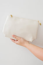 Load image into Gallery viewer, Road Less Traveled Handbag with Zipper Pouch in Cream
