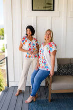 Load image into Gallery viewer, Rose Garden Embroidered Blouse
