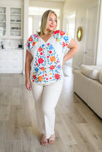 Load image into Gallery viewer, Rose Garden Embroidered Blouse
