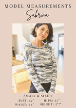 Load image into Gallery viewer, Nostalgic Note Striped Mock Neck Top
