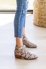 Load image into Gallery viewer, Sadie Ankle Boots In Snakeskin
