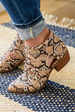 Load image into Gallery viewer, Sadie Ankle Boots In Snakeskin
