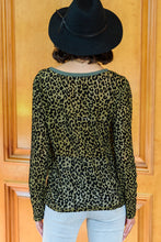 Load image into Gallery viewer, Sass Of It All Animal Print Top
