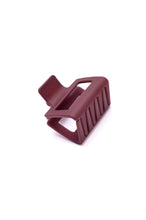 Load image into Gallery viewer, Small Square Claw Clip in Matte Berry
