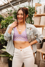 Load image into Gallery viewer, So This is Love Bralette in Lavender
