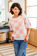 Load image into Gallery viewer, Start Me Up Checkered Sweater
