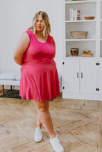 Load image into Gallery viewer, Think Pink Sleeveless Skort Dress
