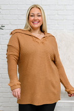 Load image into Gallery viewer, Travel Far &amp; Wide Sweater in Taupe
