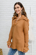 Load image into Gallery viewer, Travel Far &amp; Wide Sweater in Taupe
