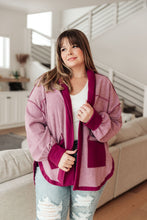 Load image into Gallery viewer, Two Hearts Jacket In Plum
