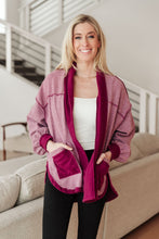 Load image into Gallery viewer, Two Hearts Jacket In Plum
