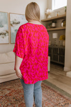 Load image into Gallery viewer, Unforgettable V-Neck Animal Print Blouse
