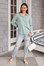 Load image into Gallery viewer, Unwavering Confidence Blouse in Light Blue
