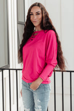 Load image into Gallery viewer, Lovely Ladder V Neck Top in Pink
