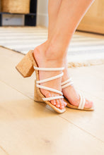 Load image into Gallery viewer, Walk the Walk Strappy Sandal in Ivory
