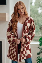 Load image into Gallery viewer, When I See You Again Checkered Cardigan
