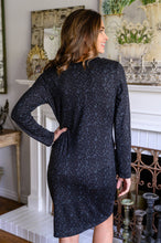 Load image into Gallery viewer, Wishful Thinking Animal Print Dress In Black
